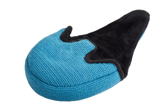 Jolly Roger Blue Putter Headcover - Needlepoint Mallet Design