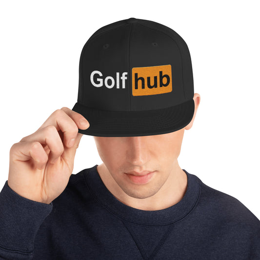 Golf Hub Snapback Hat
