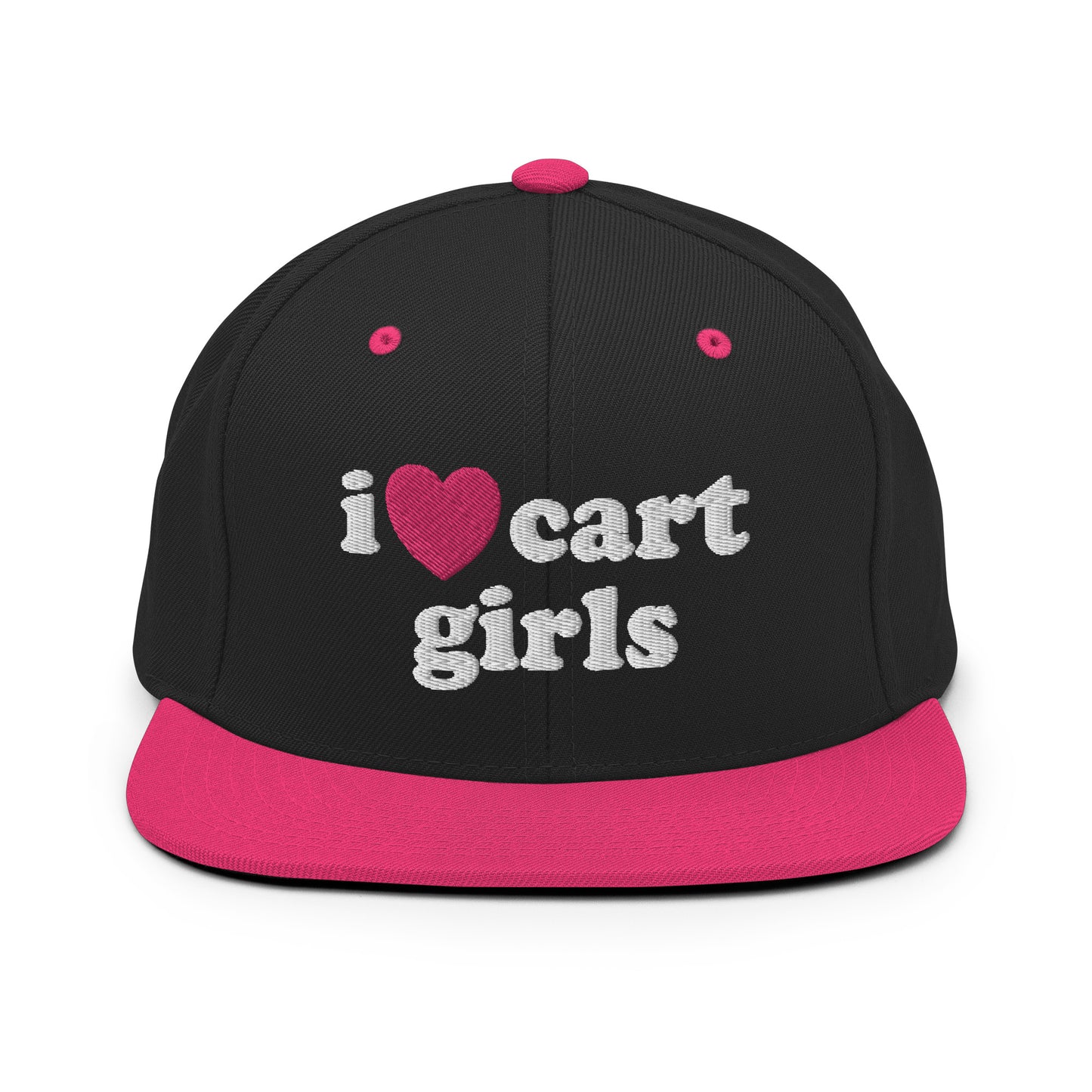 I Love Cart Girls Snapback