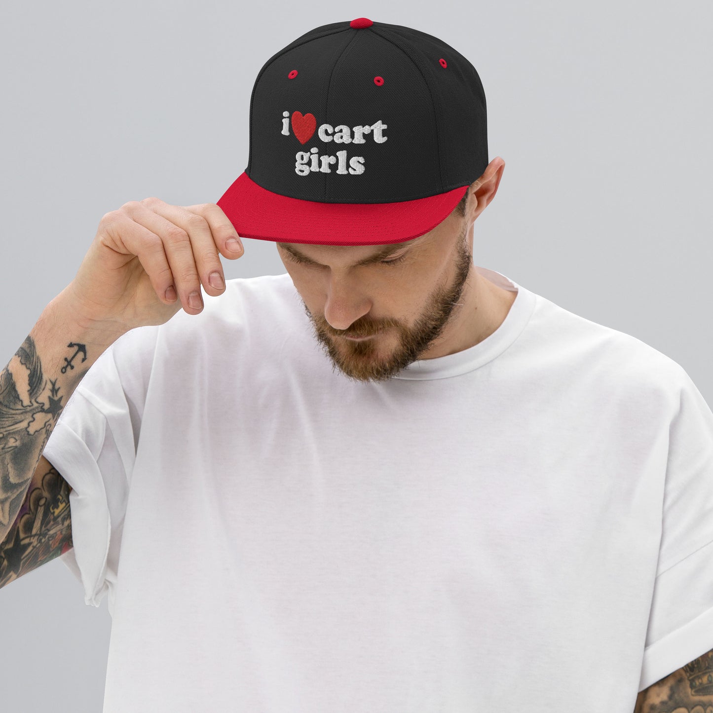 I Love Cart Girls Snapback