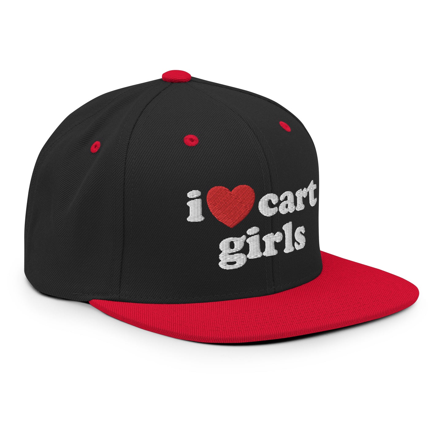 I Love Cart Girls Snapback