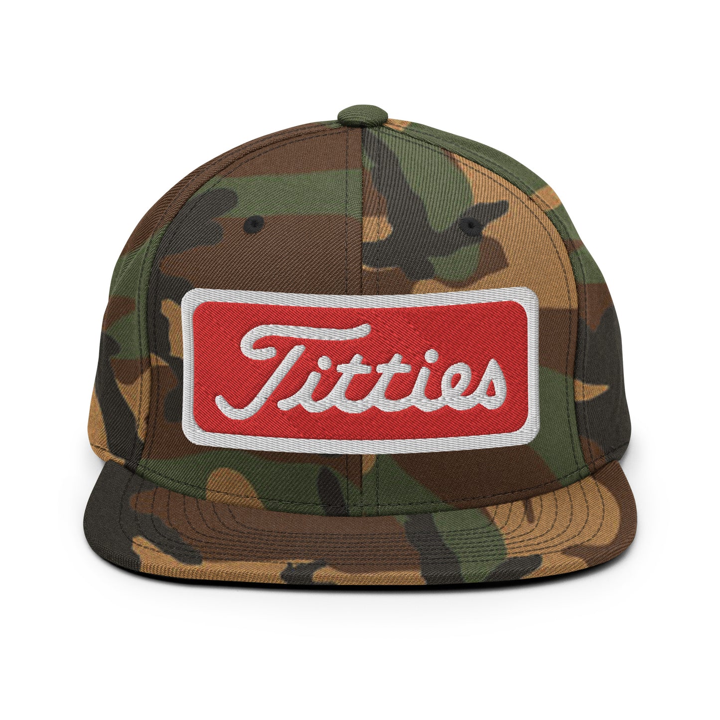 Titties Camo Snapback