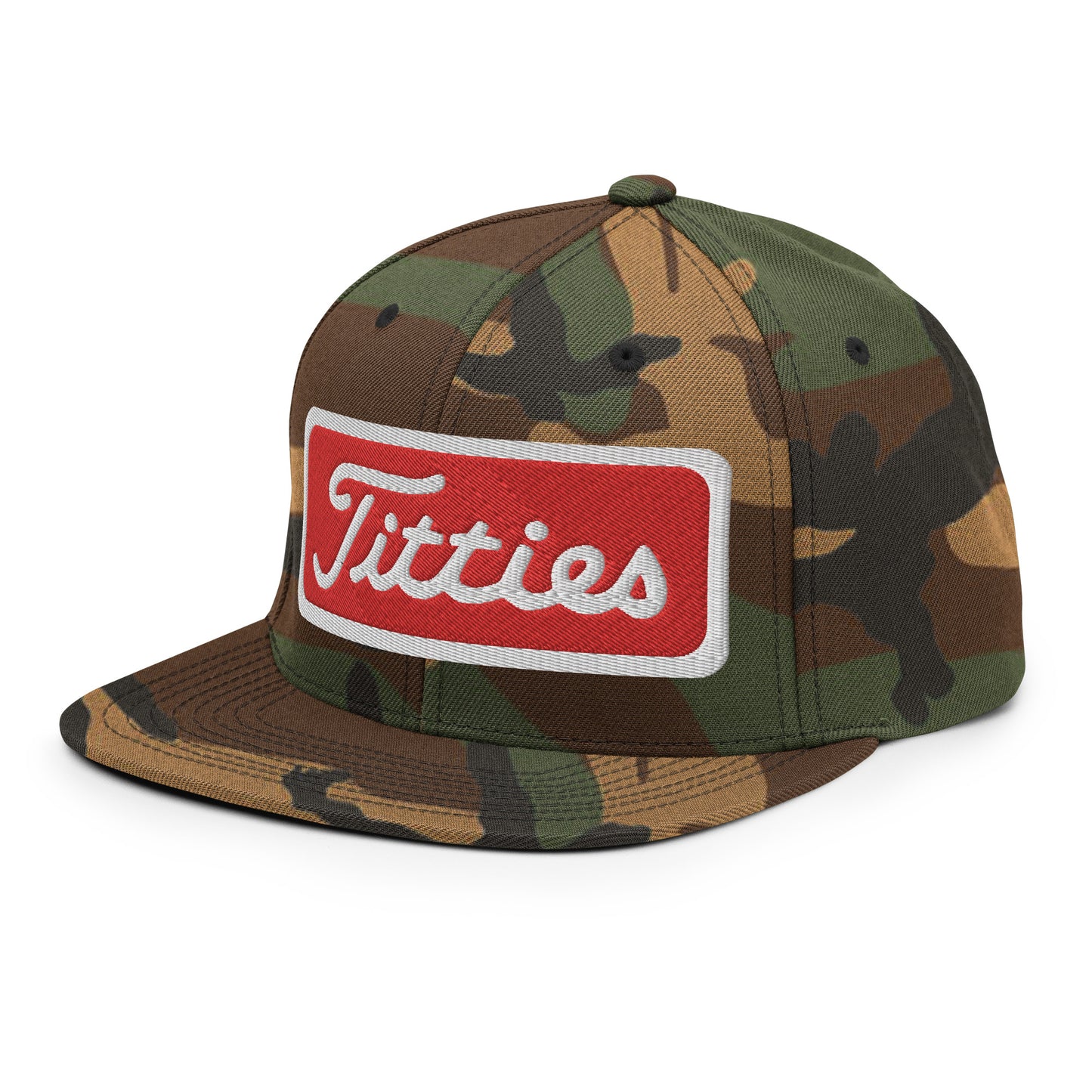 Titties Camo Snapback