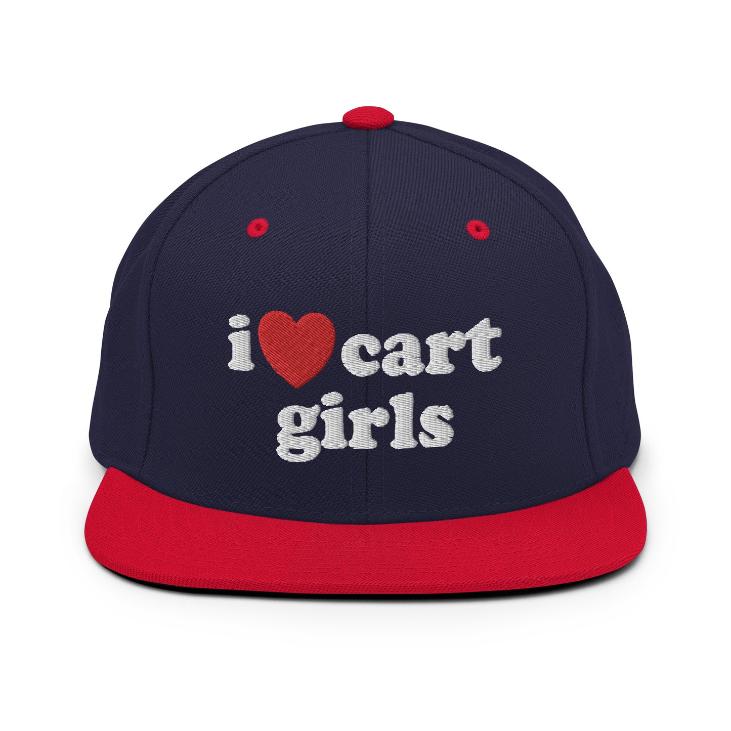 I Love Cart Girls Snapback