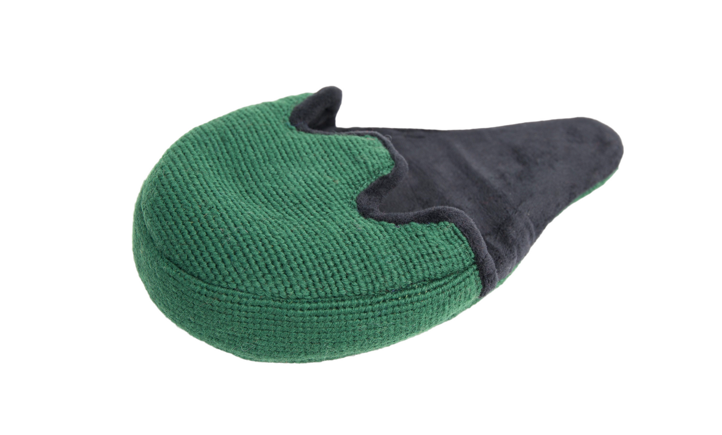 Jolly Roger Needlepoint Mallet Putter Headcover in Kelly Green