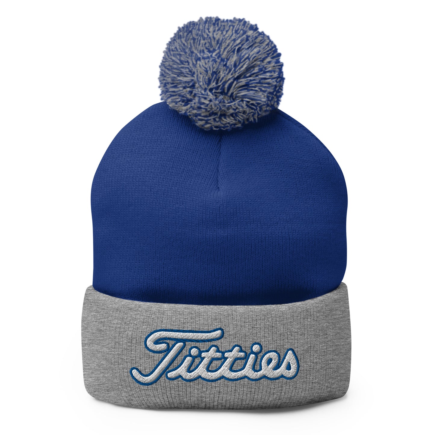 Titties Pom-Pom Beanie