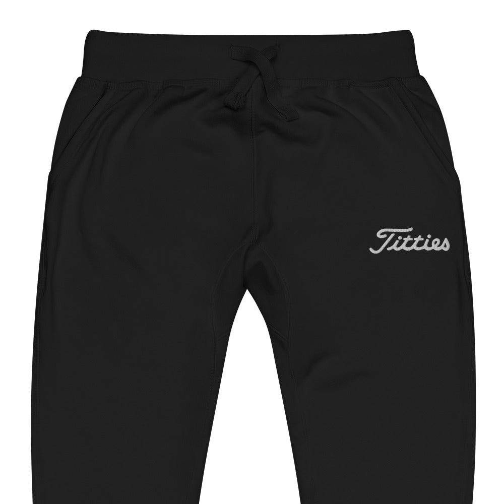 Titties Fleece Joggers/Sweatpants(NEW)