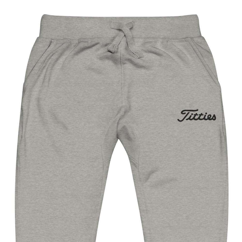 Titties Fleece Joggers/Sweatpants(NEW)