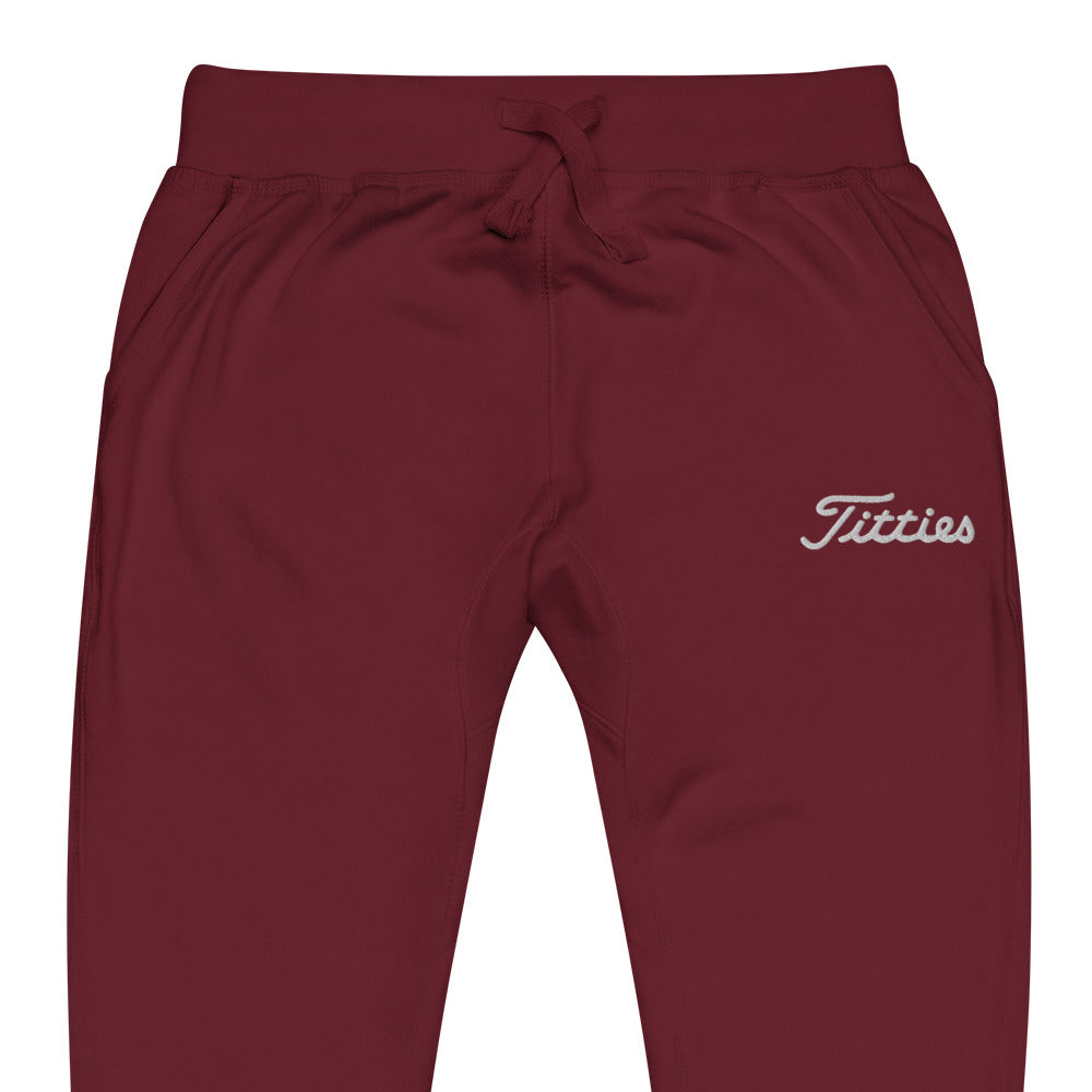 Titties Fleece Joggers/Sweatpants(NEW)