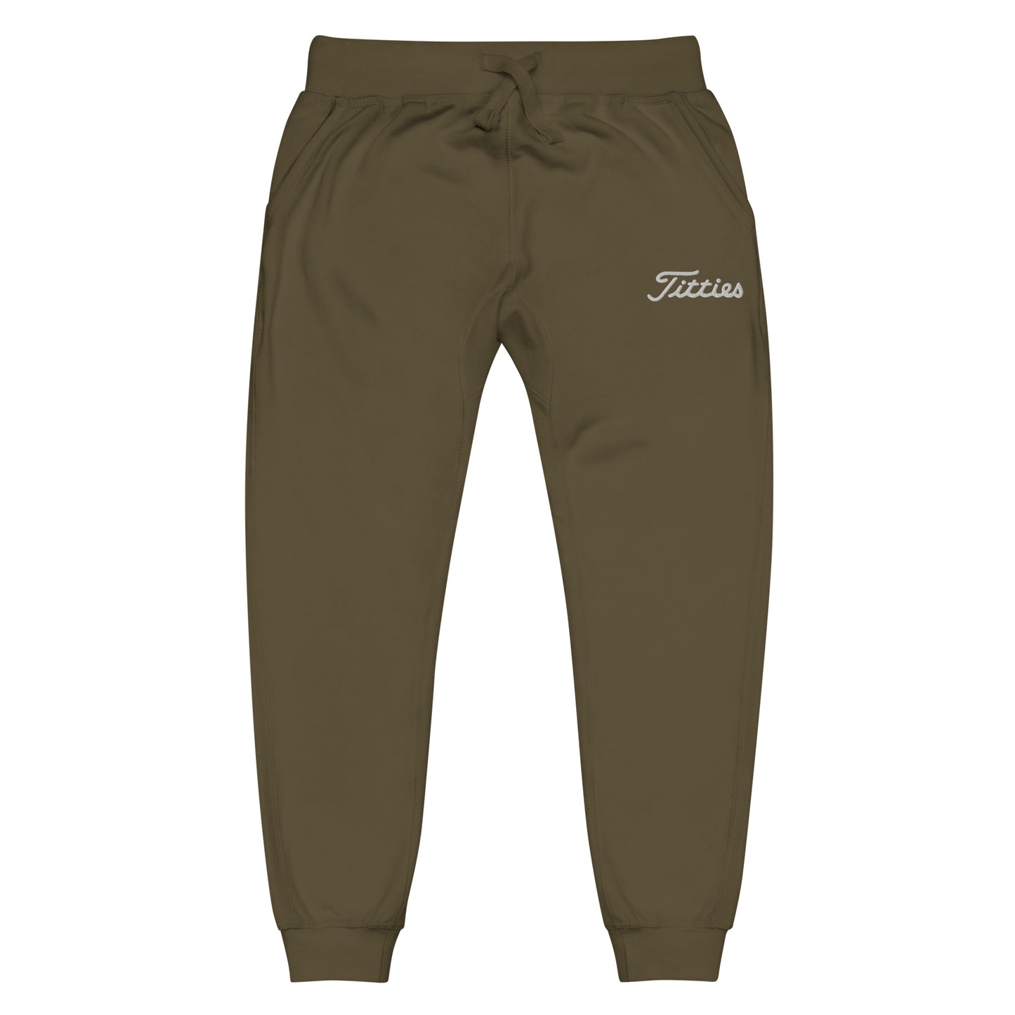 Titties Fleece Joggers/Sweatpants(NEW)