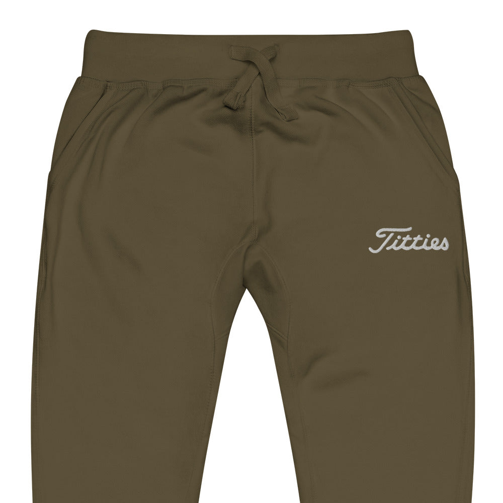 Titties Fleece Joggers/Sweatpants(NEW)