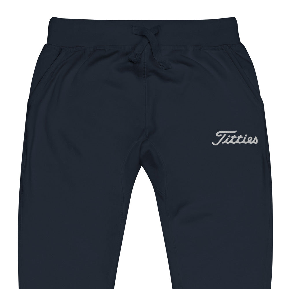Titties Fleece Joggers/Sweatpants(NEW)