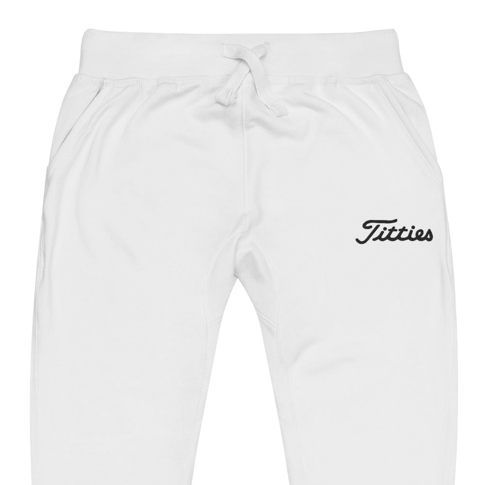 Titties Fleece Joggers/Sweatpants(NEW)