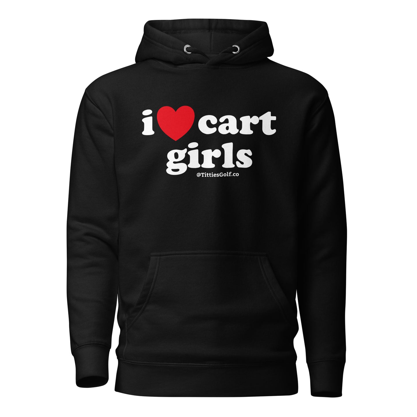 I Love Cart Girls Hoodie