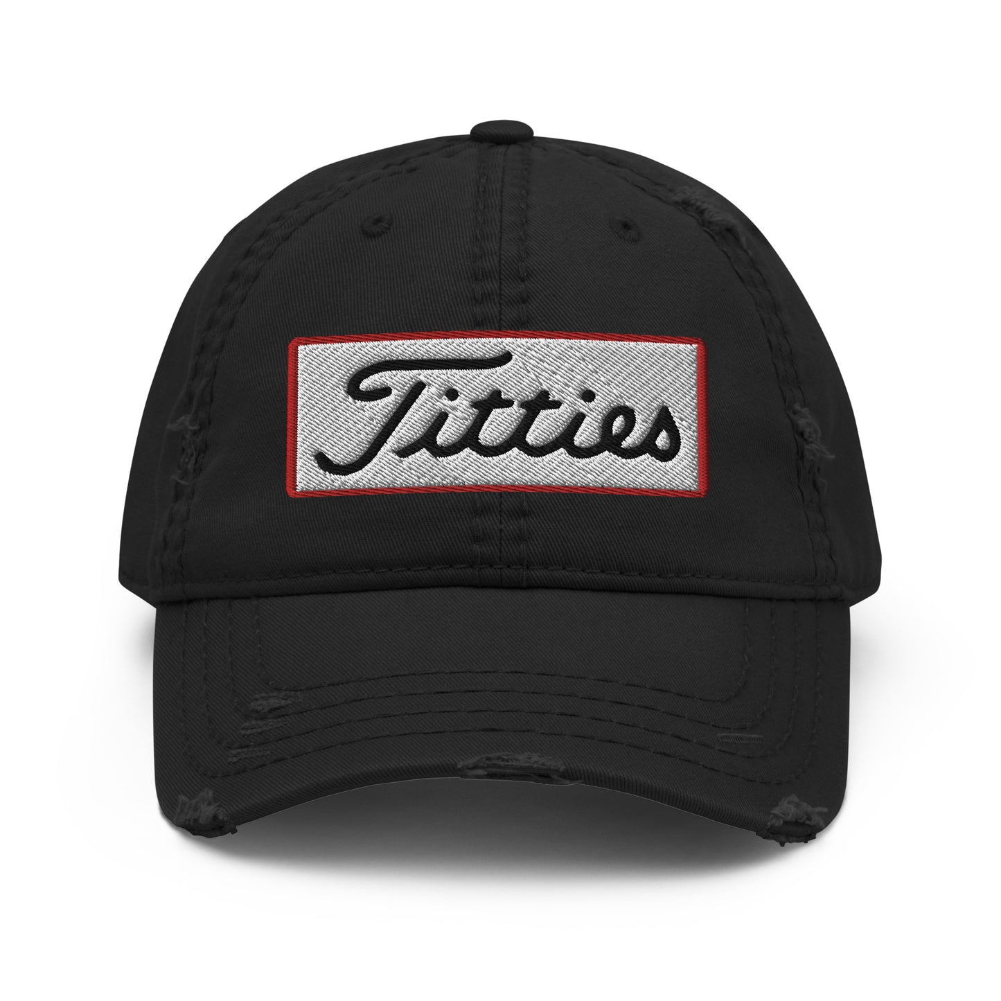 Titties Distressed Hat (No.2)