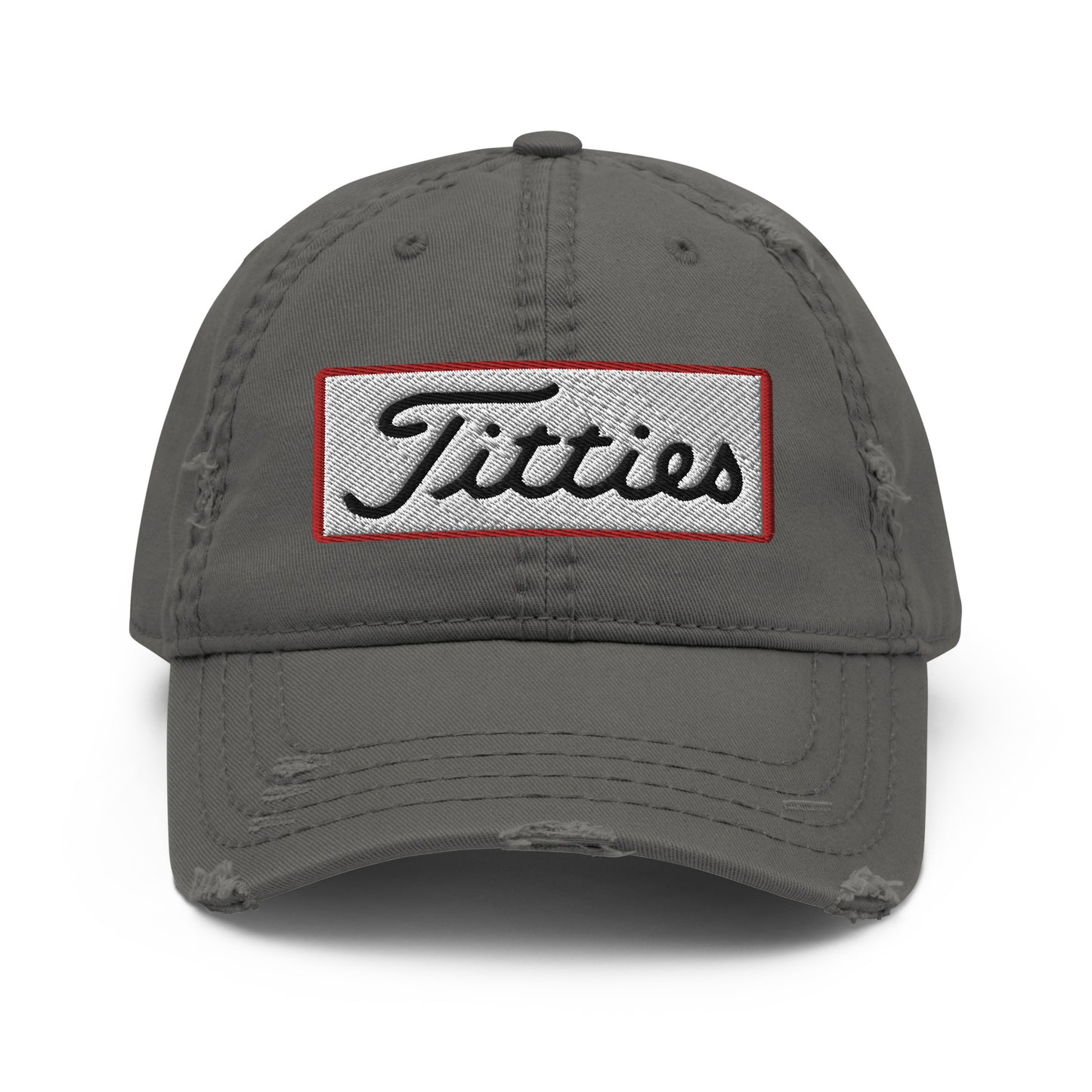Titties Distressed Hat (No.2)