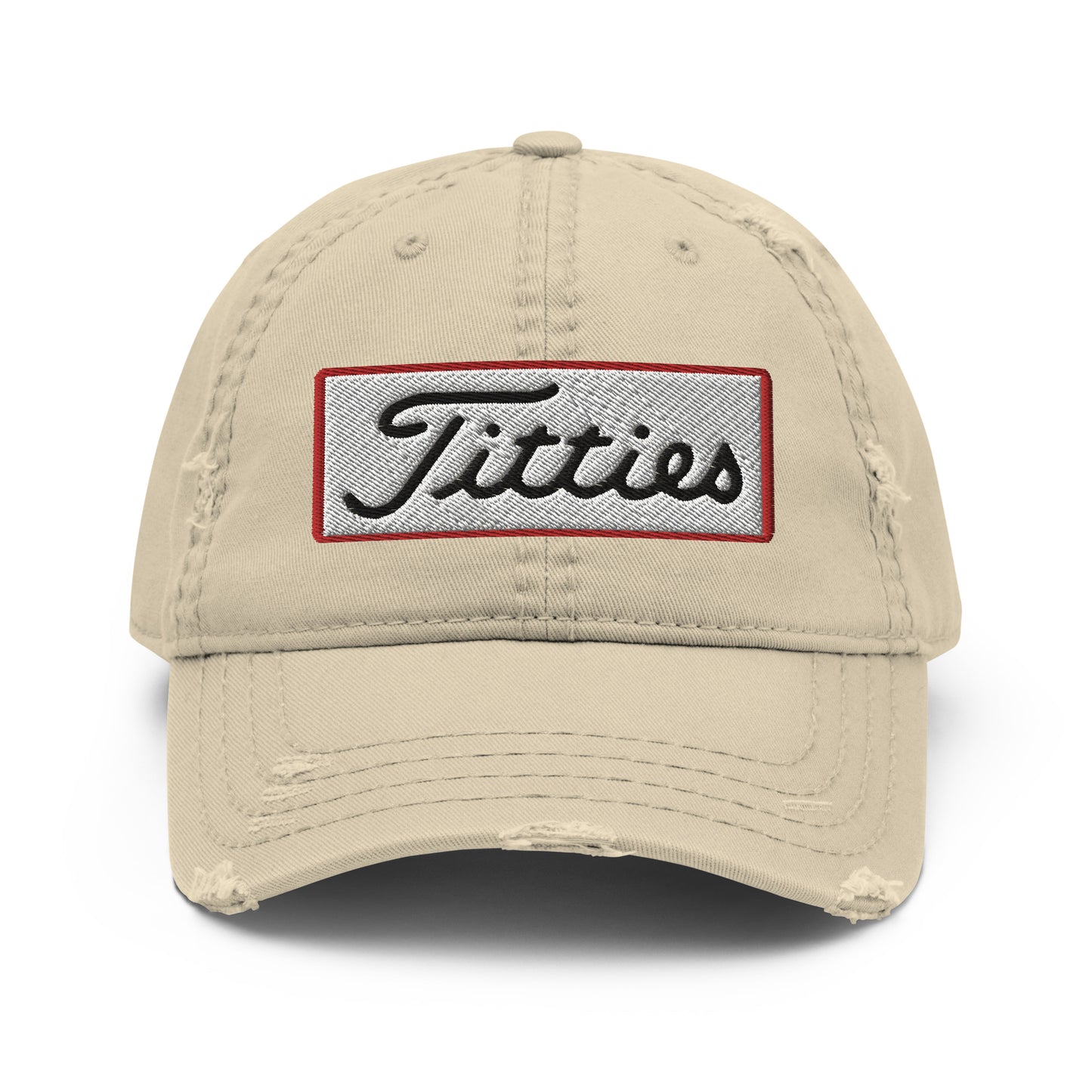 Titties Distressed Hat (No.2)