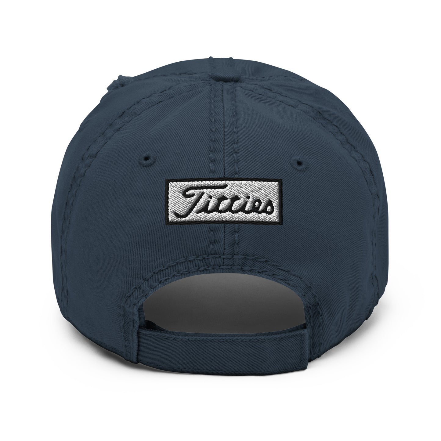 Titties Distressed Baseball Hat