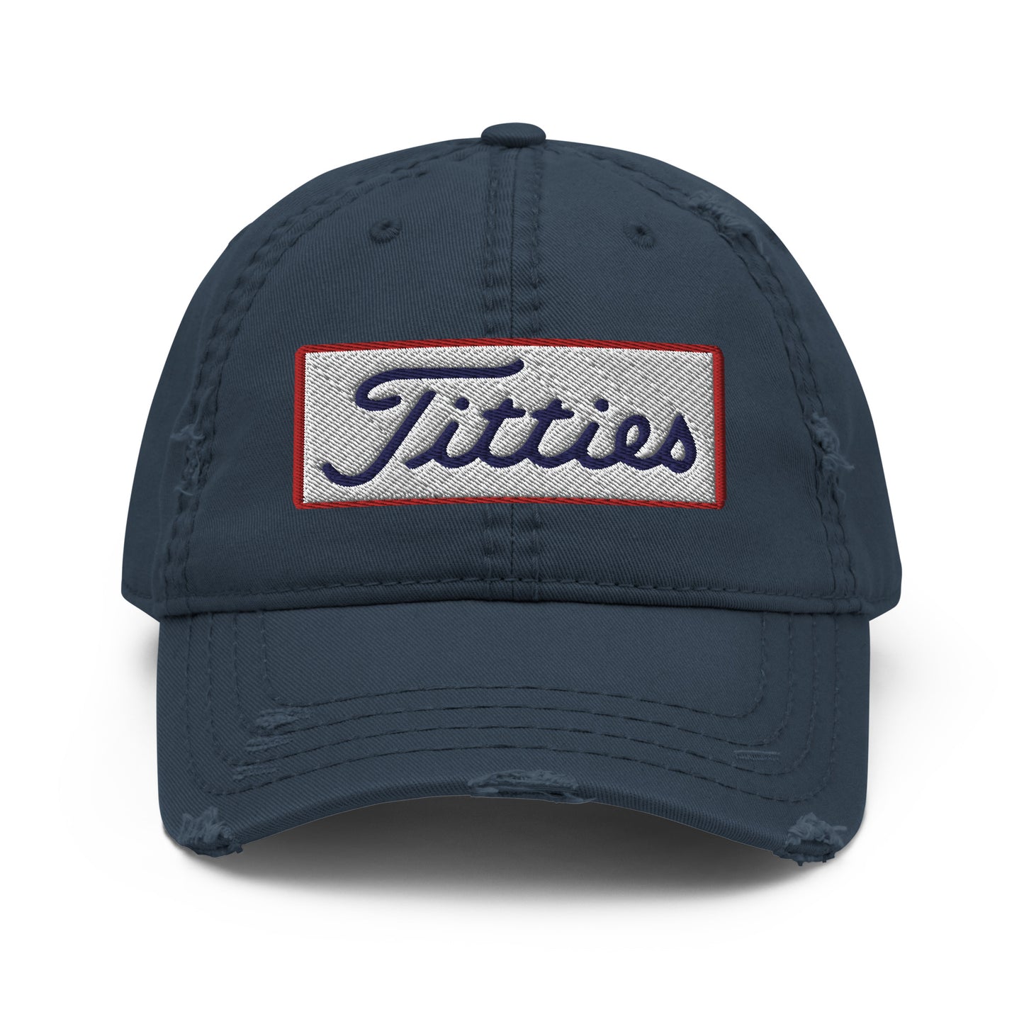 Titties Distressed Hat (No.2)