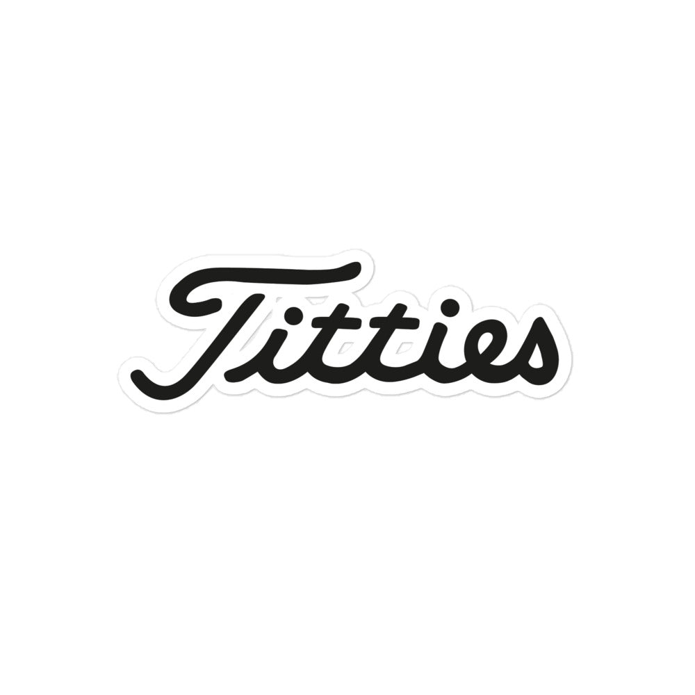 Titties Stickers, Unique Designs