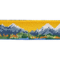 Mountain Sunset Needlepoint Belt