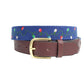 Christmas Lights Needlepoint Belt