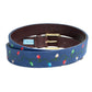 Christmas Lights Needlepoint Belt