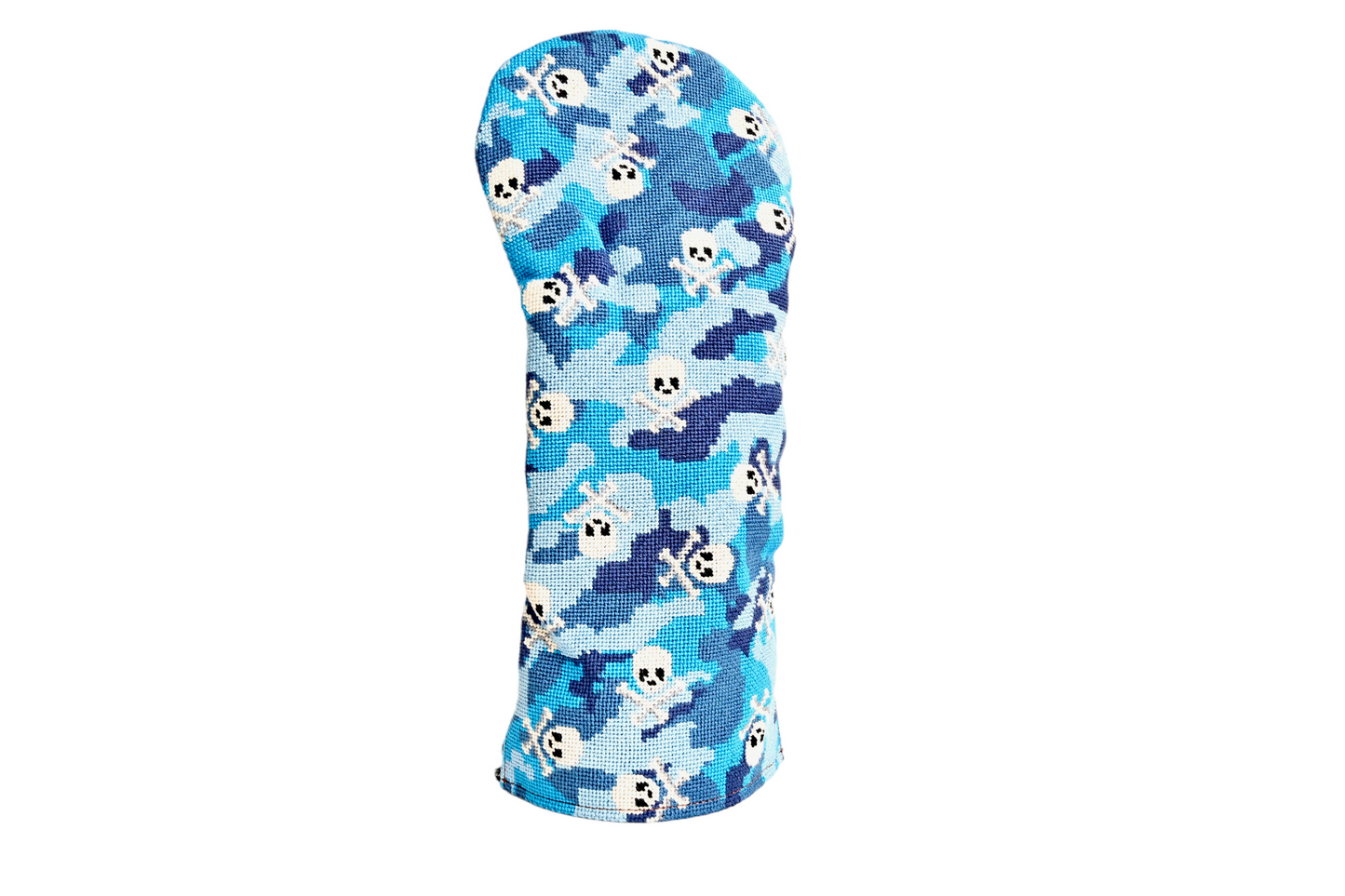 Dancing Jolly Roger Camo Needlepoint Wood Headcover