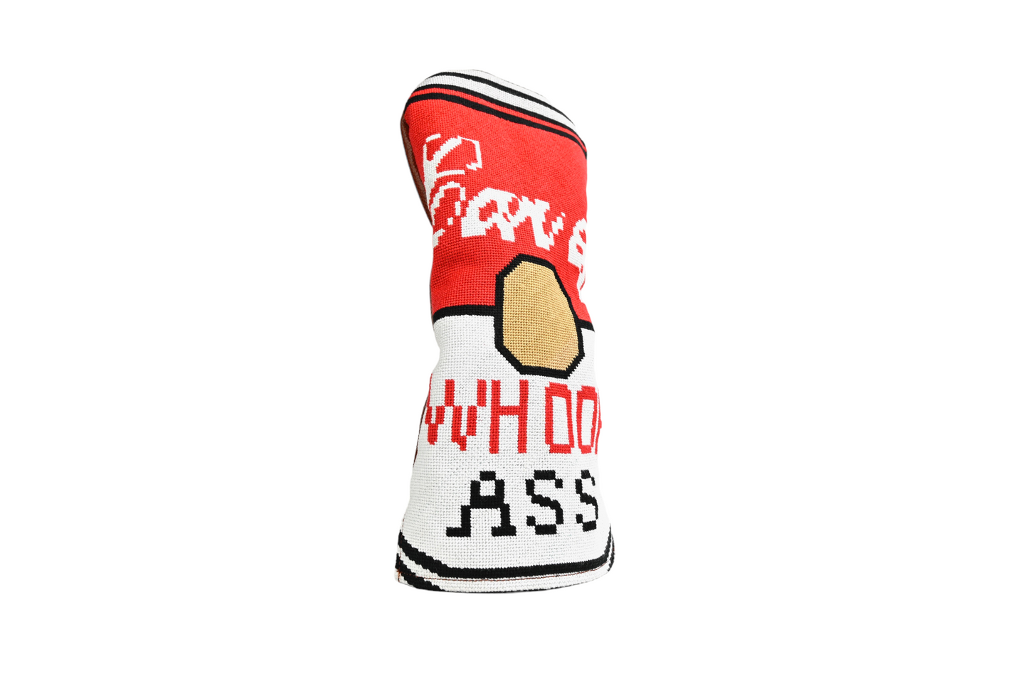 Can of Whoop-Ass Needlepoint Driver Headcover
