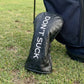 Don’t Suck™ Driver Headcover — Premium Black Diamond Quilted Fit (460cc)