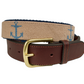 Anchor Tan Needlepoint Canvas Belt