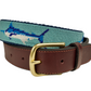 Marlin Needlepoint Canvas Belt