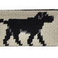 Labrador Retriever Needlepoint Belt