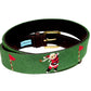 Ho Ho Hole In One Needlepoint Belt