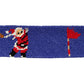 Ho Ho Hole In One Needlepoint Belt