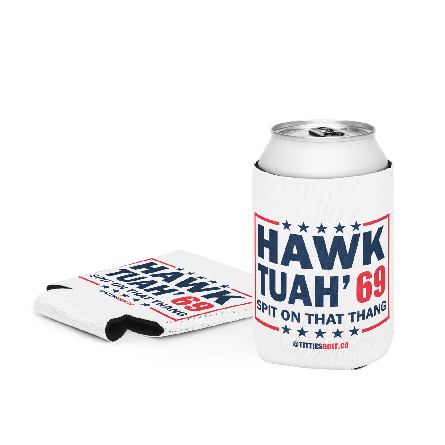 Hawk Tuah Koozie