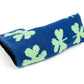 Shamrock Needlepoint Blade Putter Headcover - Stylish Protection for Your Putter
