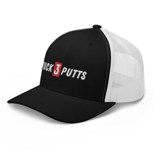 FUCK 3 PUTTS Trucker Hat(NEW)