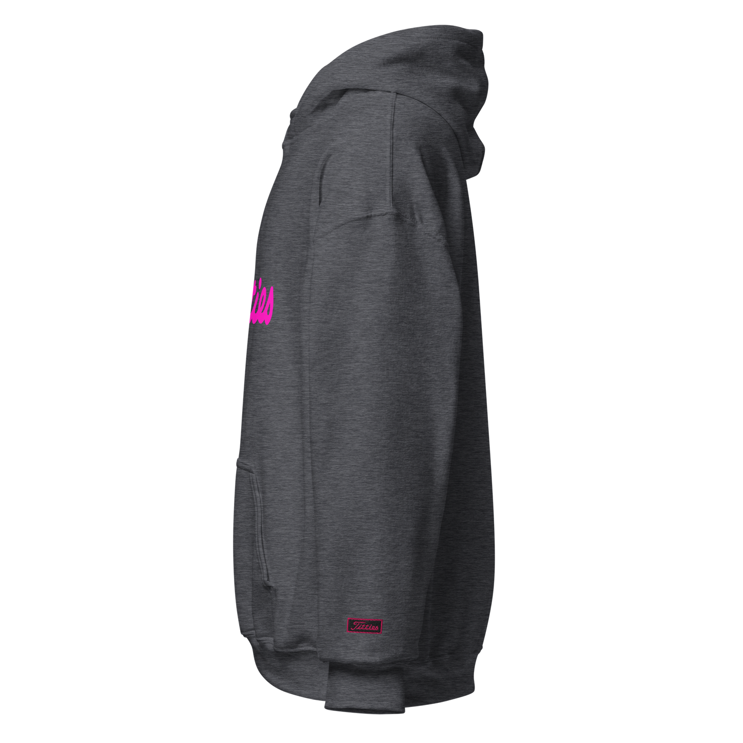 Printed 'save the Titties' Hoodie