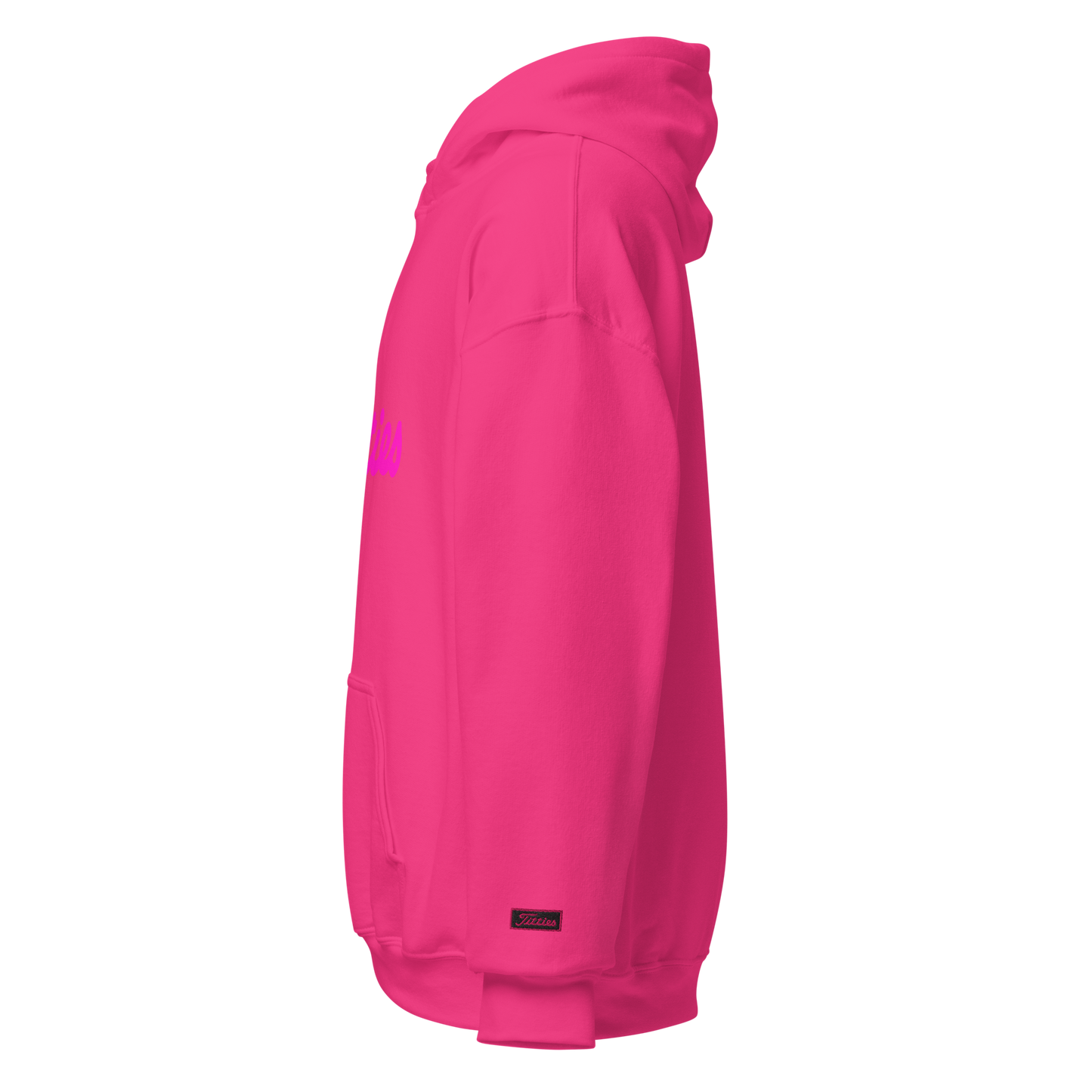 Printed 'save the Titties' Hoodie