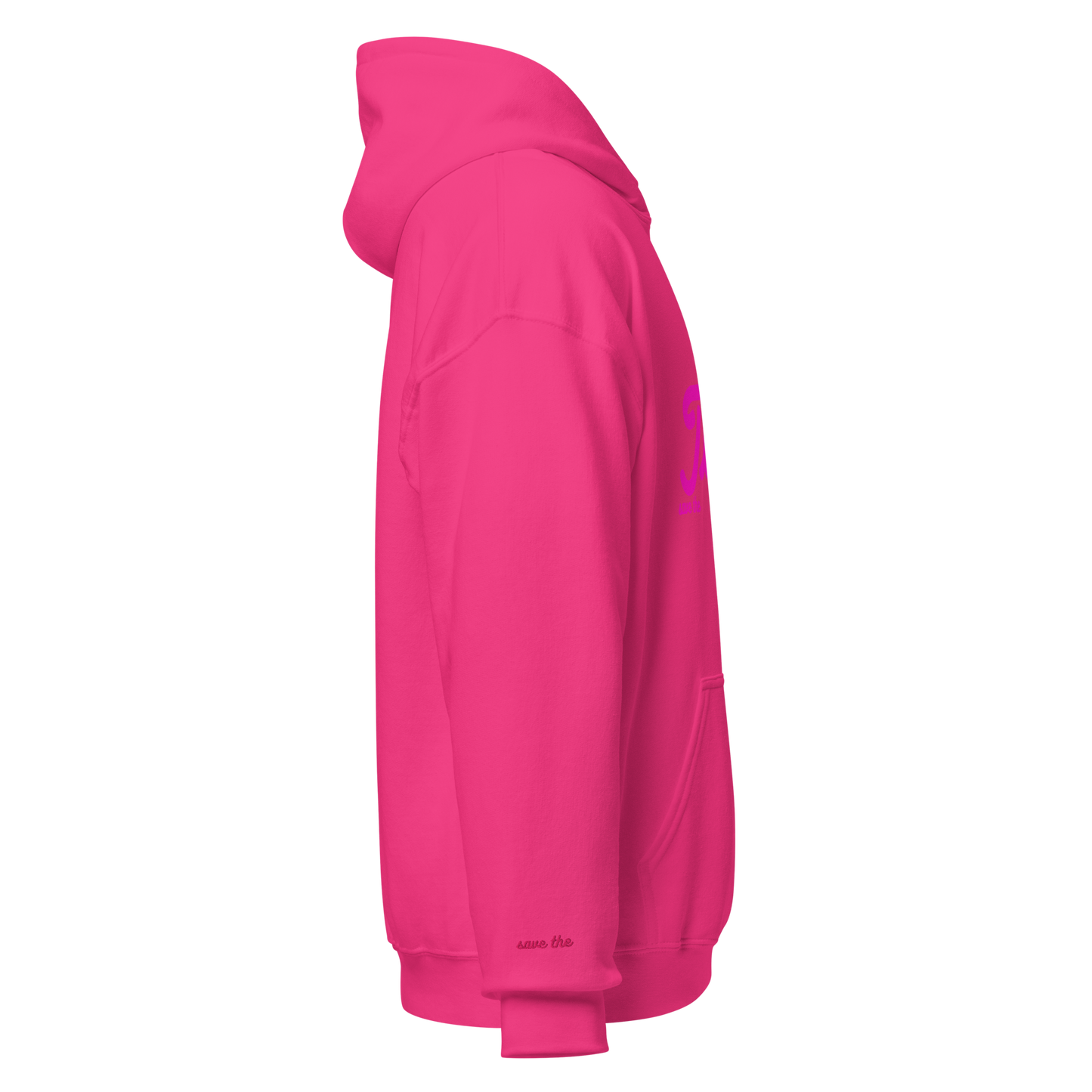 Printed 'save the Titties' Hoodie