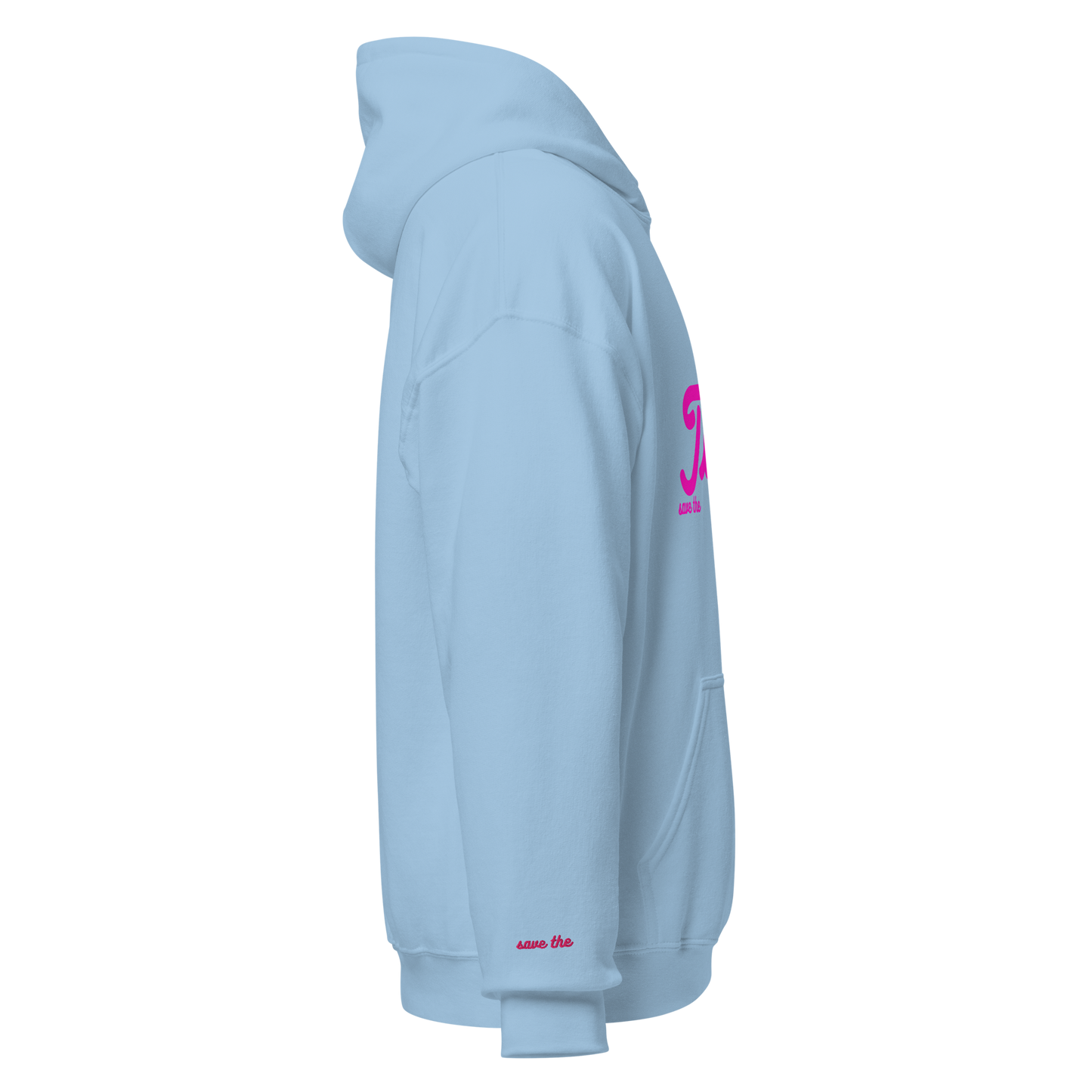 Printed 'save the Titties' Hoodie