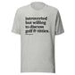 Introverted T-shirt