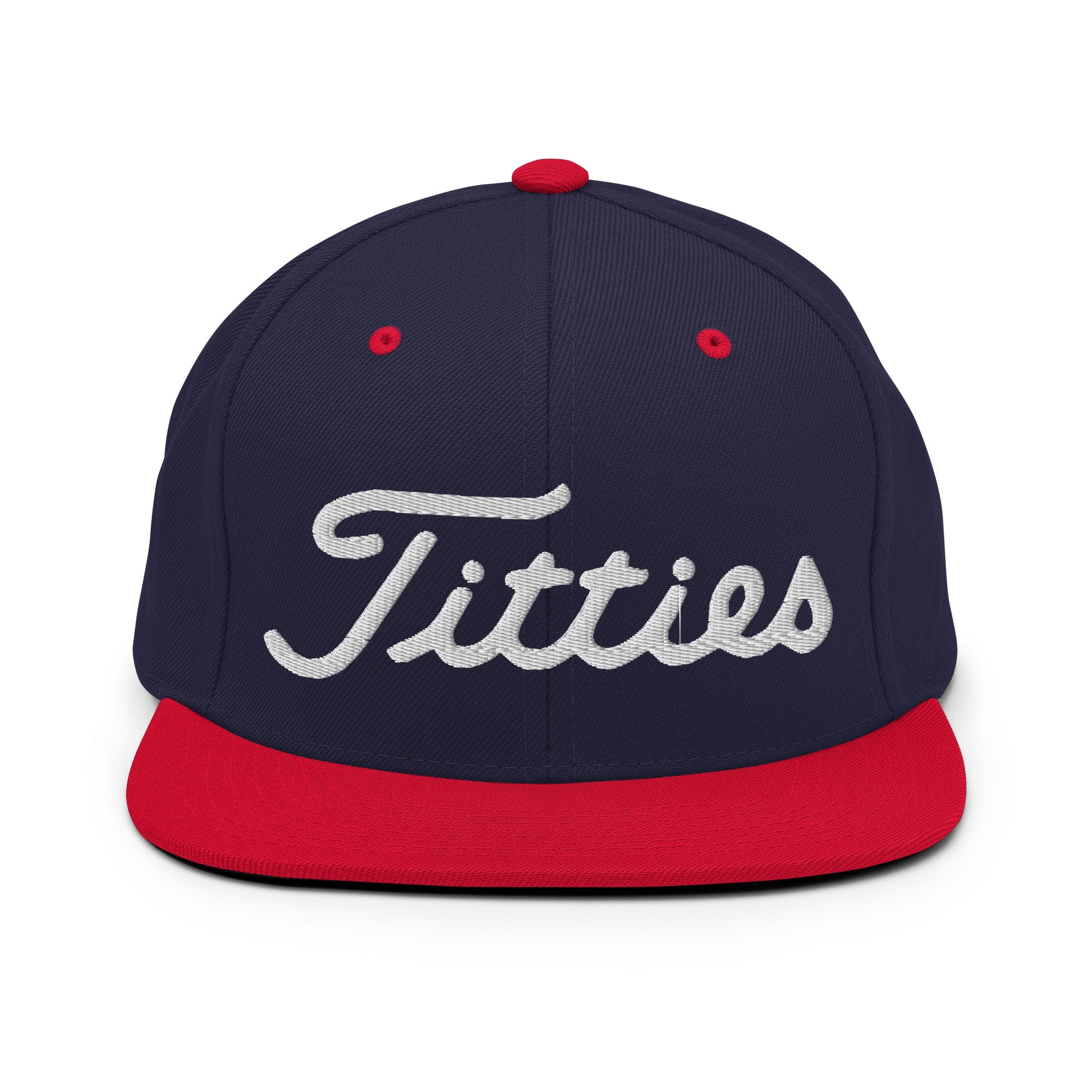 Titties Hat, Funny Titties Hat, Funny Golf Hat, Titties Embroidered Dad Cap